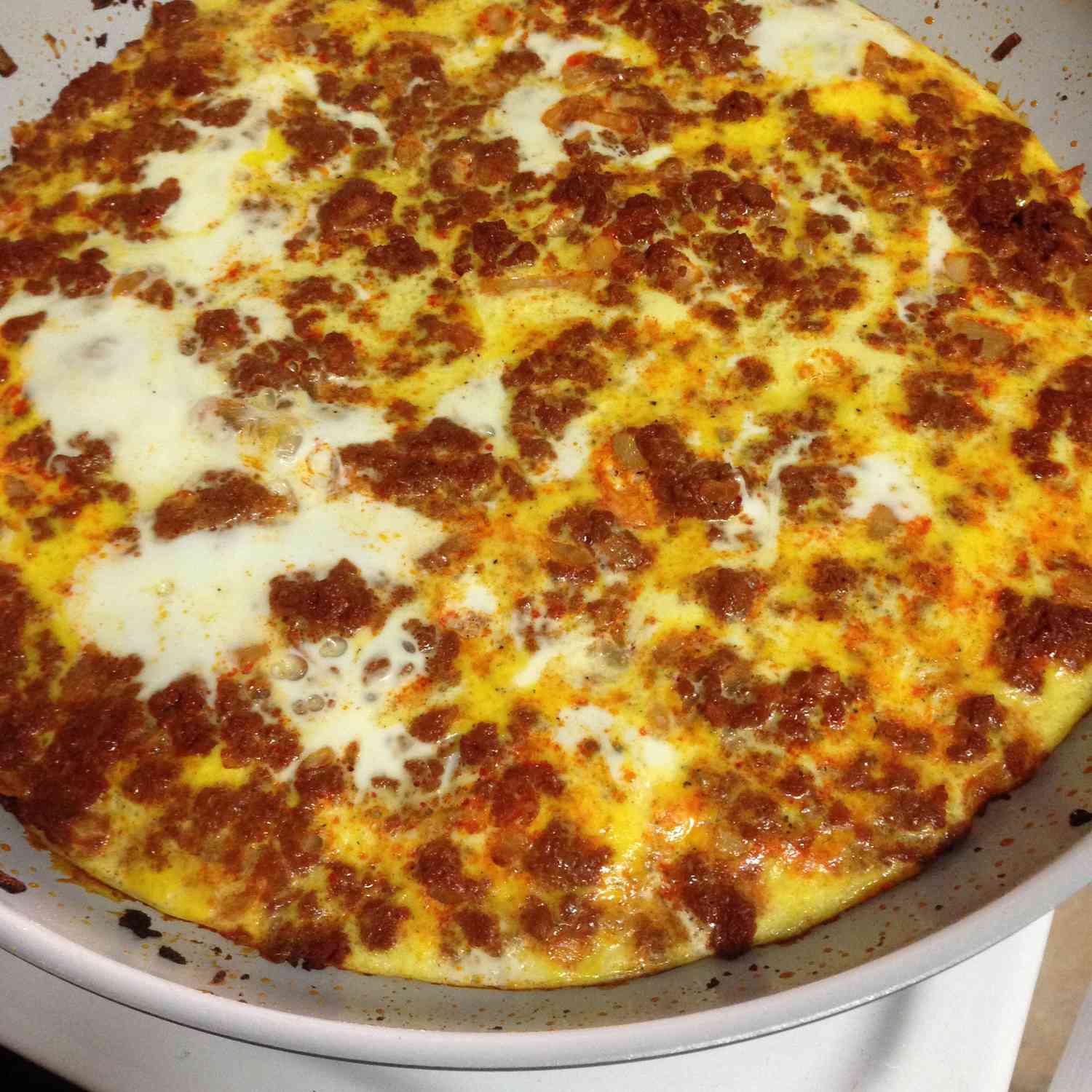 Soy Chorizo Omelet Recipe