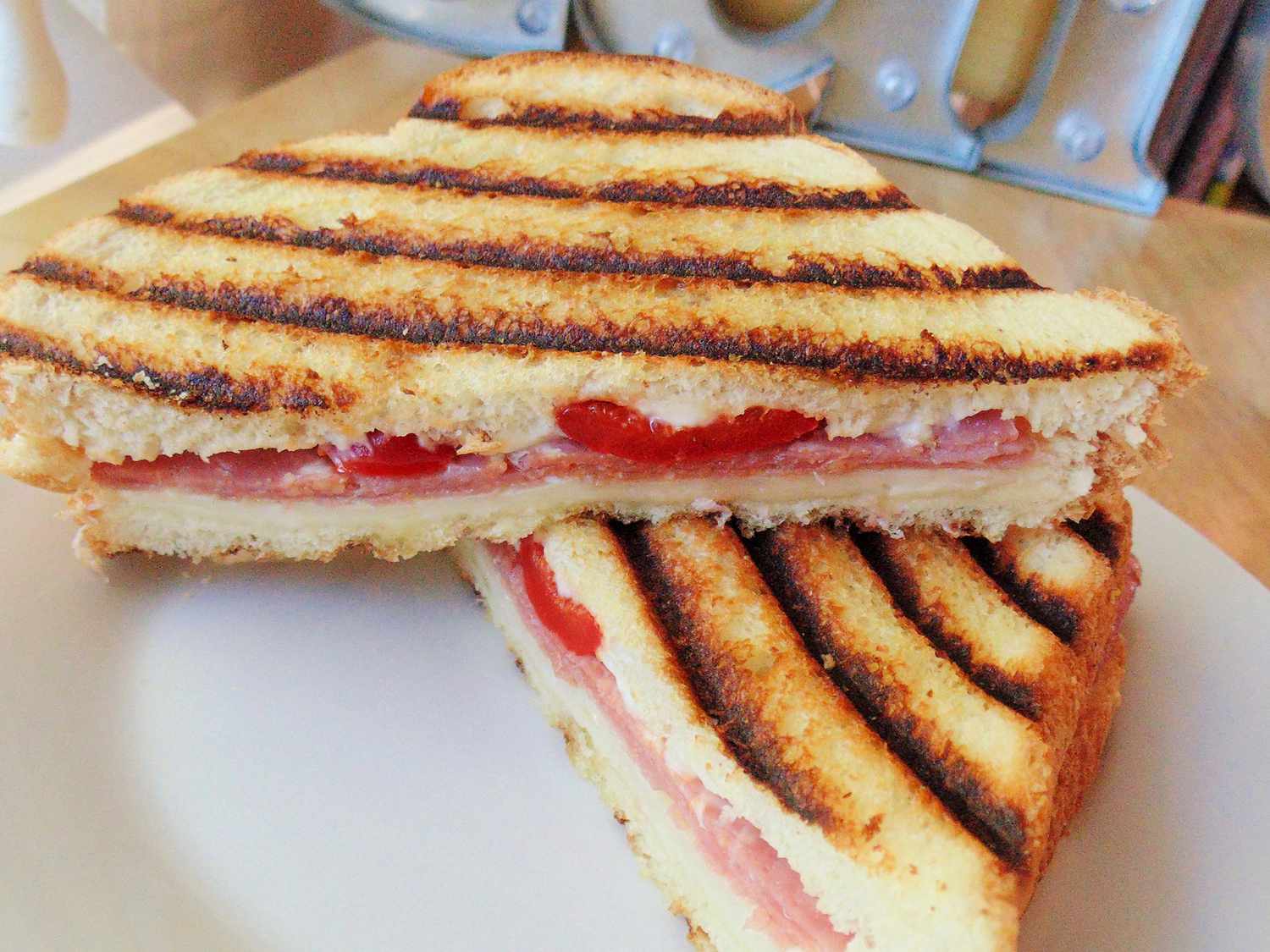 Grilled Panini Sandwich Without a Panini Maker Recipe