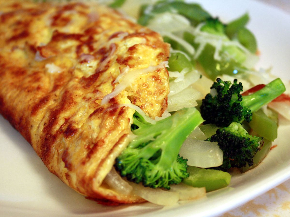 Yummy Veggie Omelet Recipe