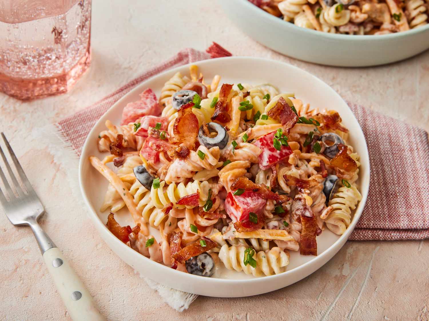 Bacon Ranch Pasta Salad Recipe