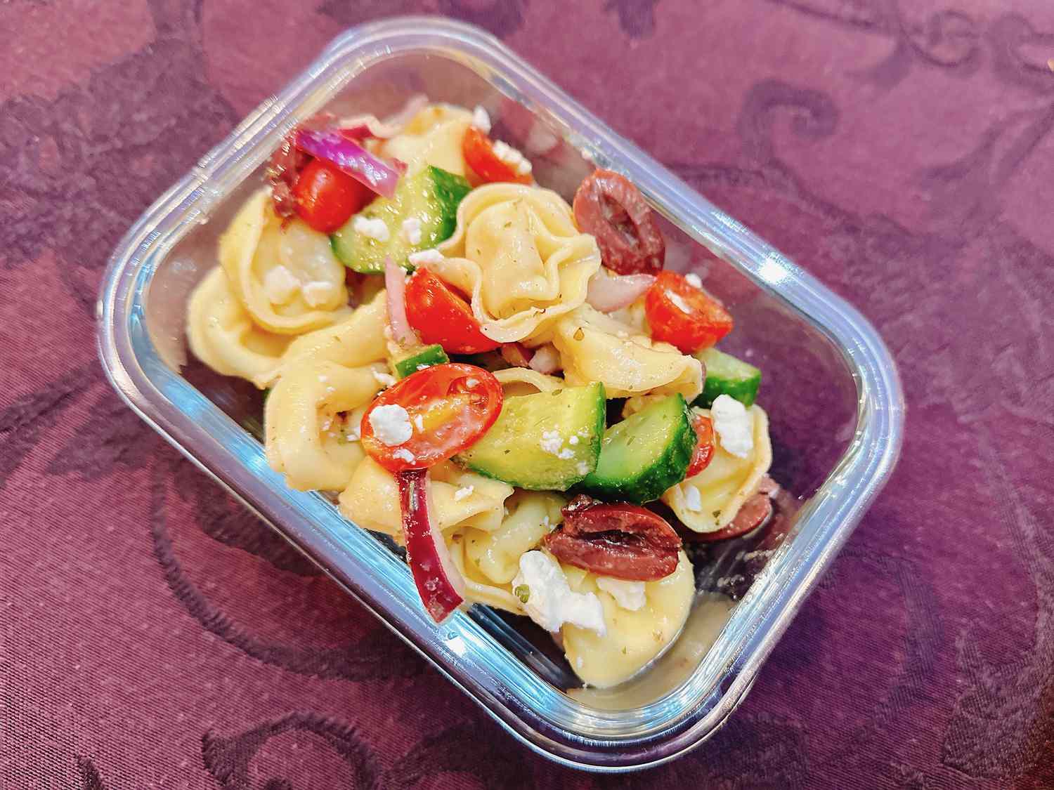 Greek Tortellini Salad Recipe