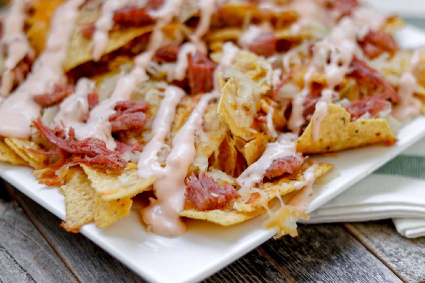 Reuben Nachos Recipe