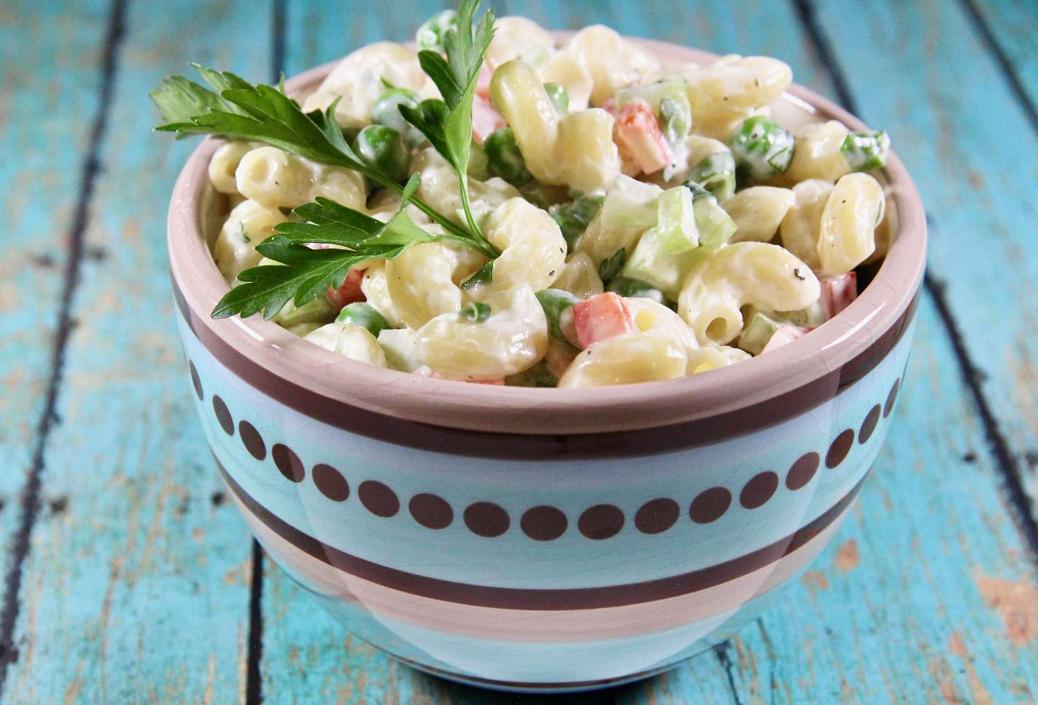 Macaroni Salad with Peas Recipe