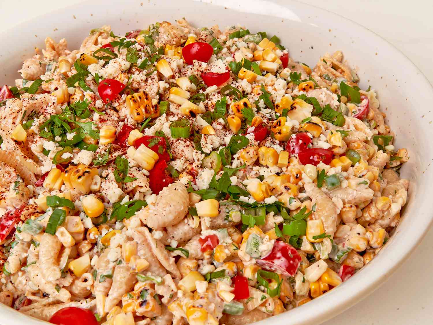 Summer Street Corn Pasta Salad Recipe