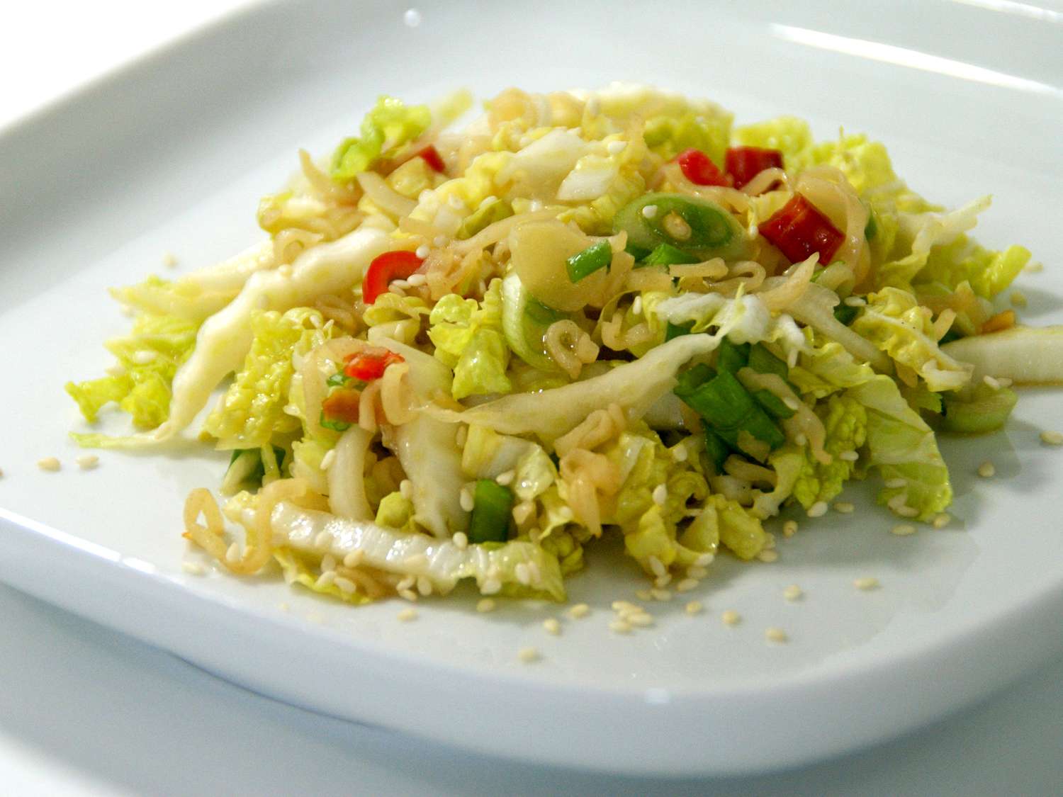 Ramen and Cabbage Salad Recipe