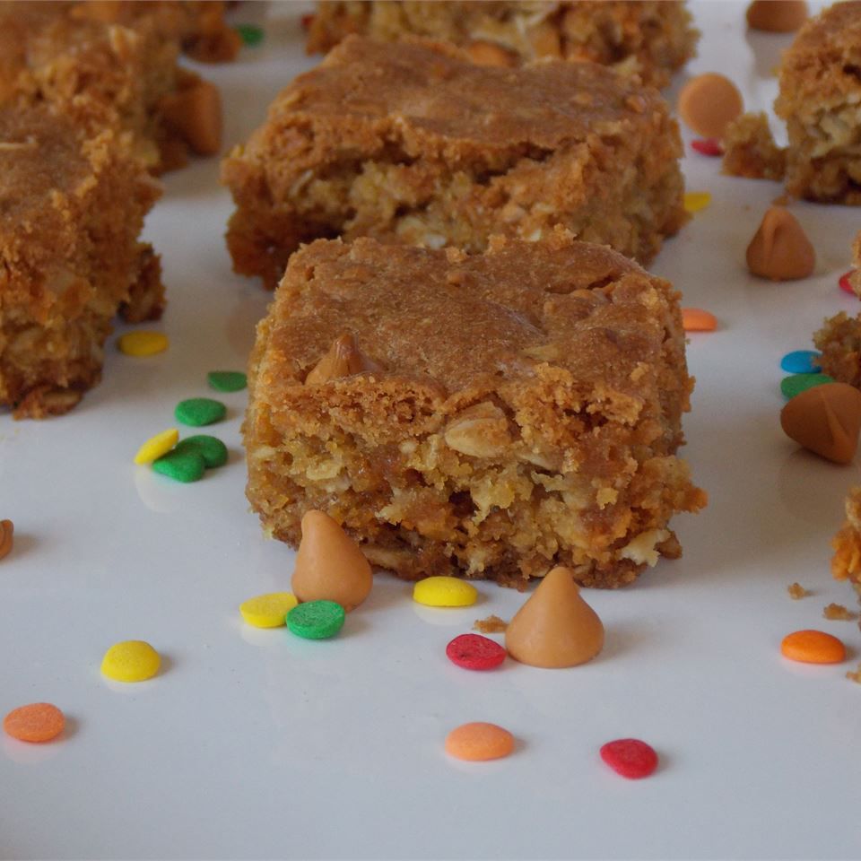 Oatmeal Scotchies in a Pan Recipe