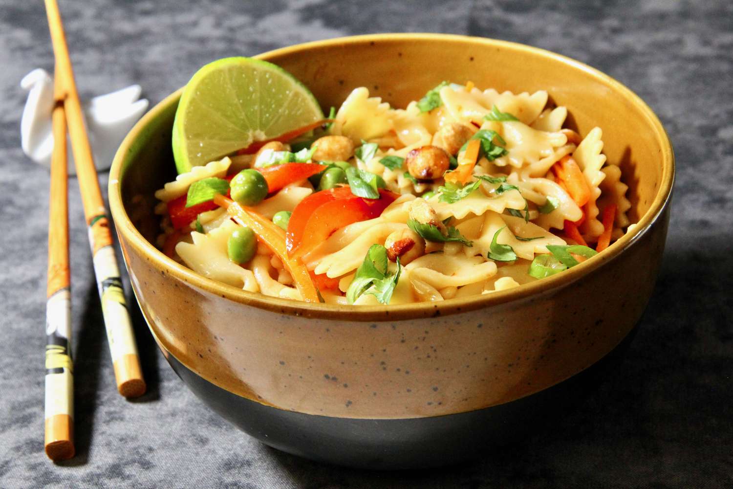 Thai Pasta Salad Recipe