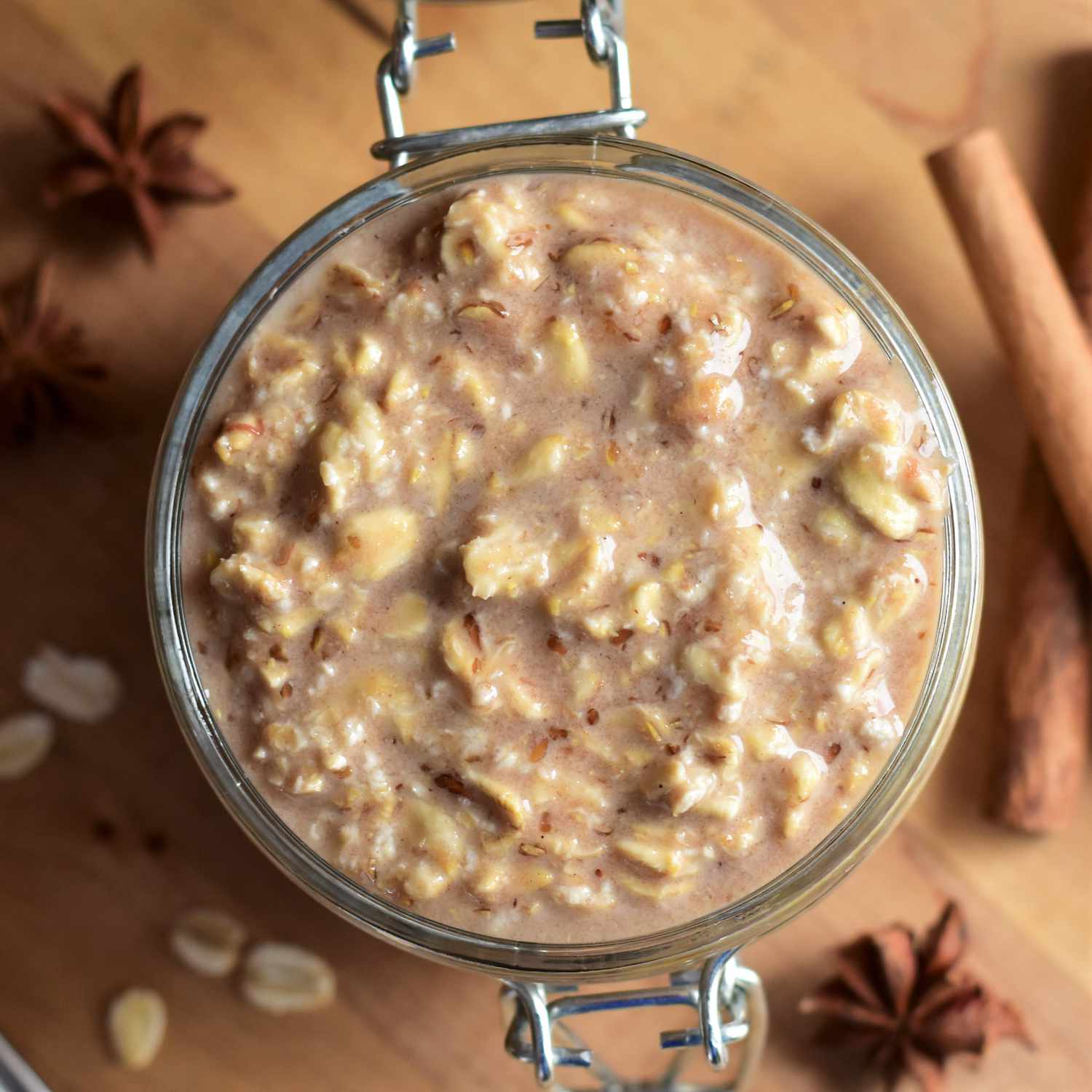 Spiced Chai Overnight Oats Recipe