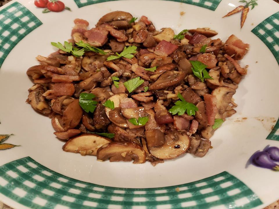 Garlic-Rosemary Mushrooms Recipe