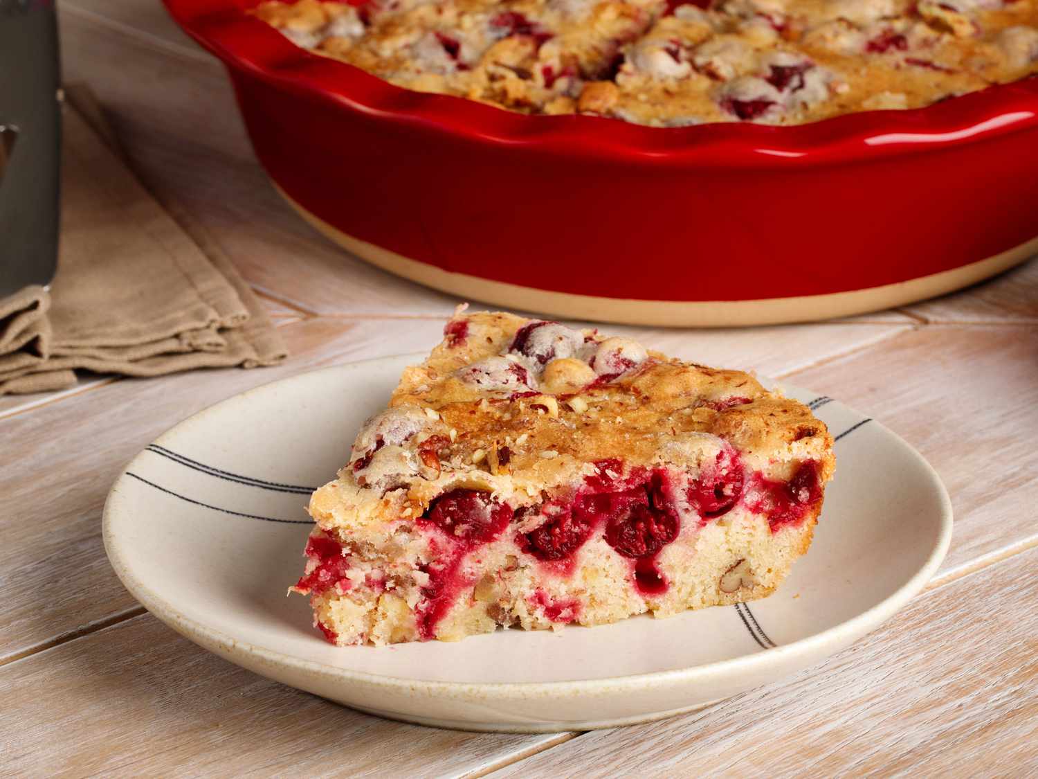 Crustless Cranberry Pie Recipe