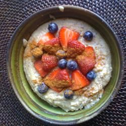 Breakfast Polenta Porridge Recipe