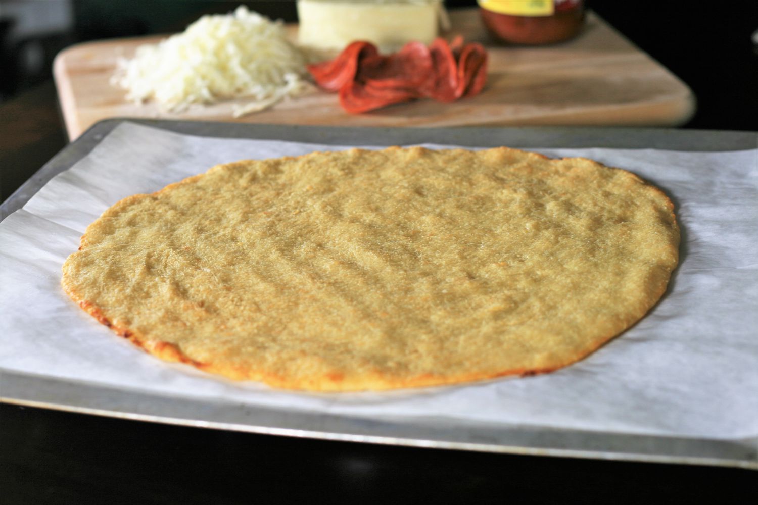 Thin-Crust Fathead Pizza Dough Recipe