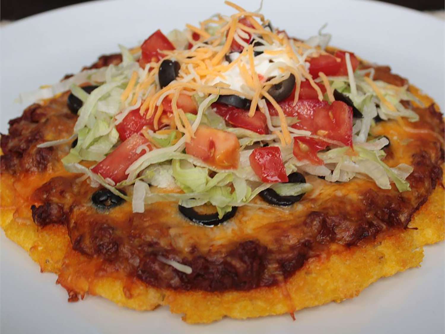 Mexican Polenta Pizza Recipe