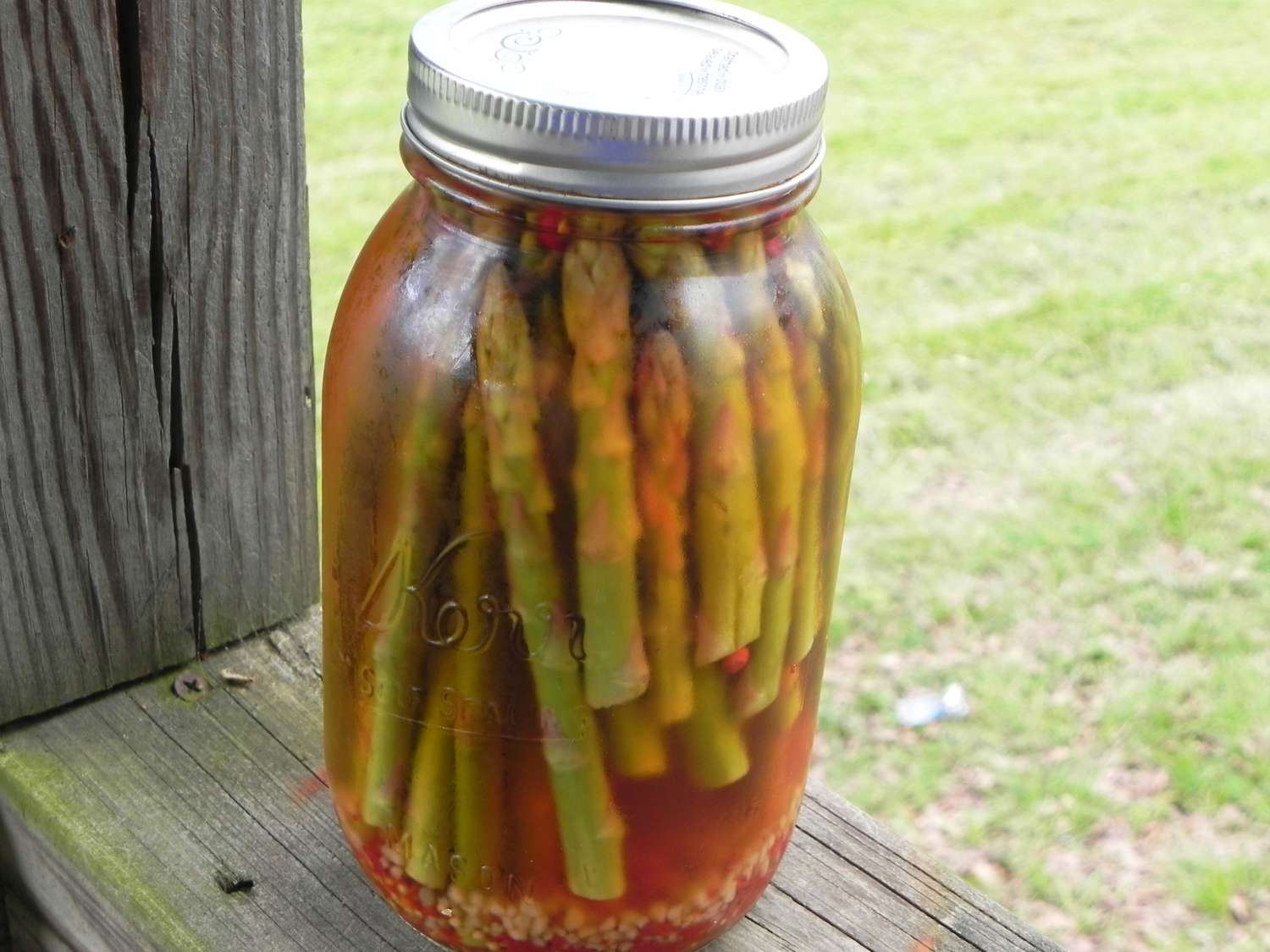 Quick-Pickled Spicy Asparagus Recipe