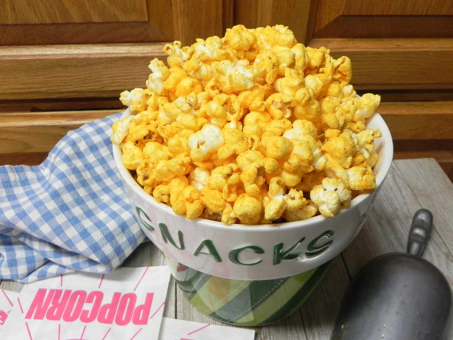 Cheddar Popcorn Recipe