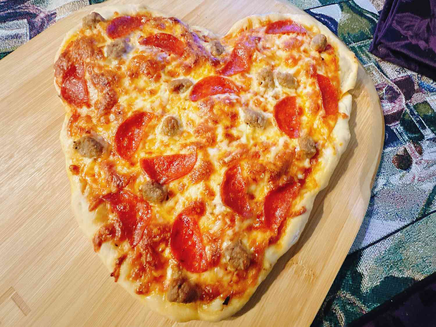 Heart-Shaped Pizza Recipe