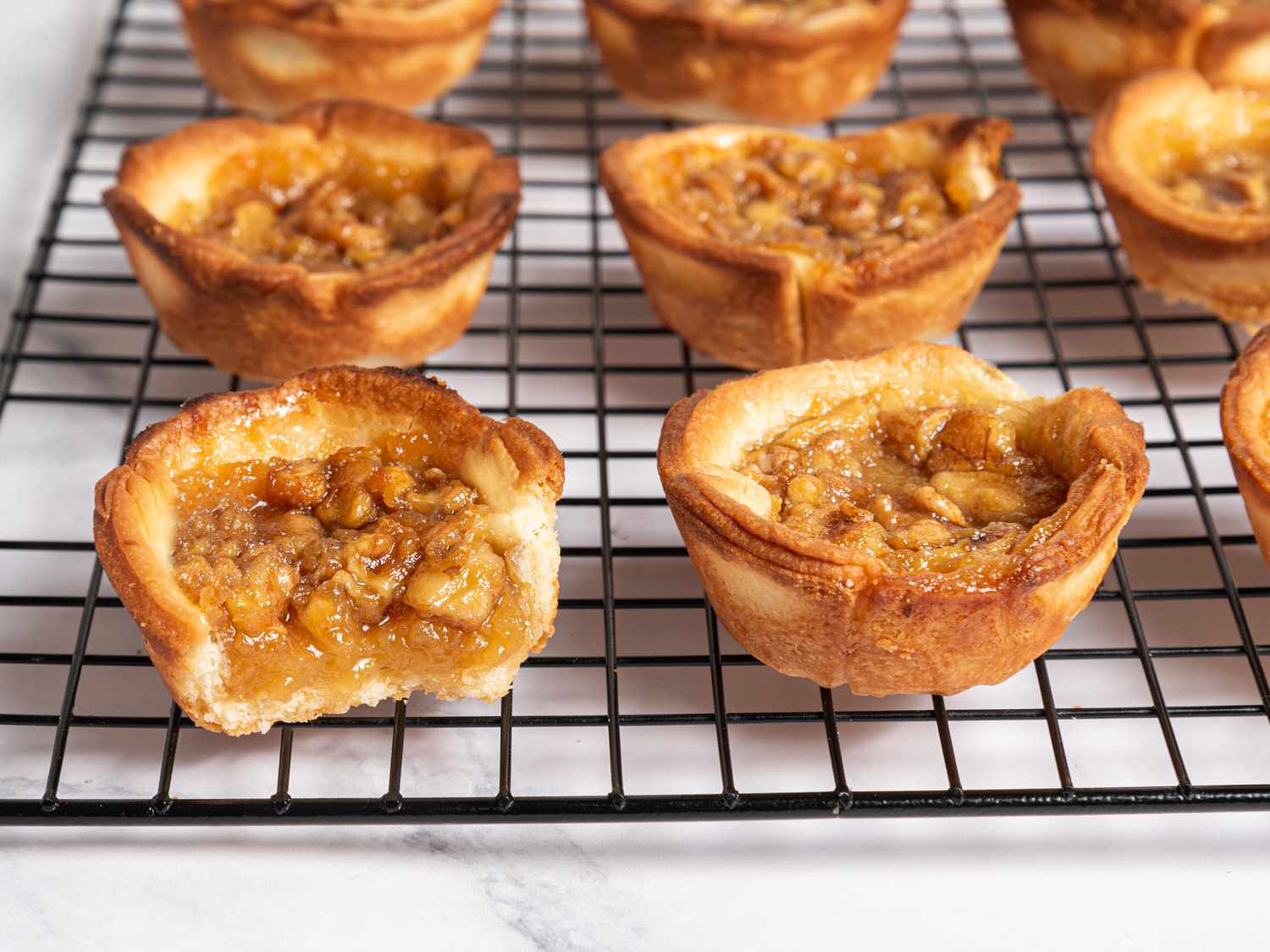 Apple Walnut Canadian Butter Tarts Recipe