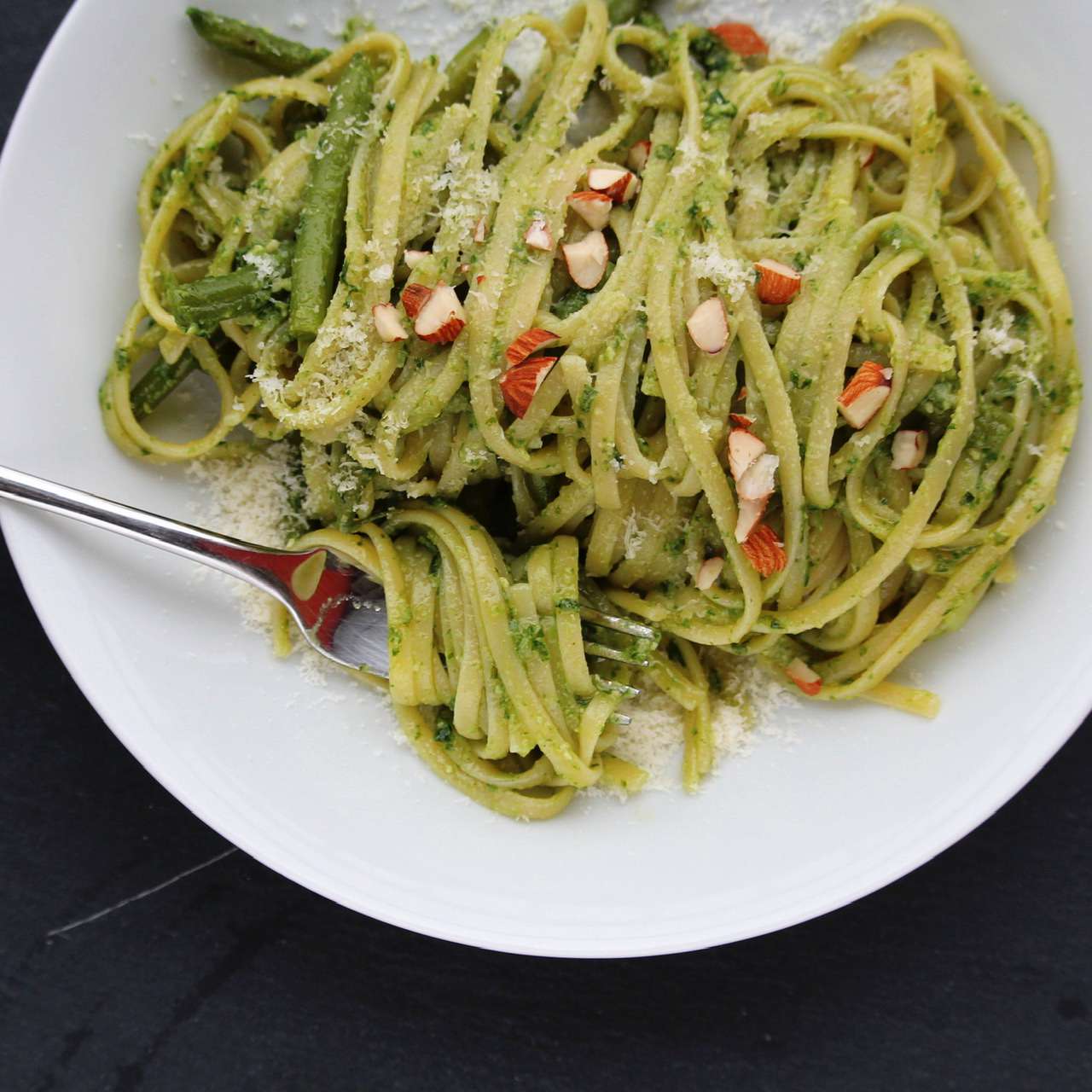 Easy Basil Pesto with Almonds Recipe