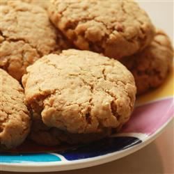 Peanut Butter and Bran Cookies Recipe