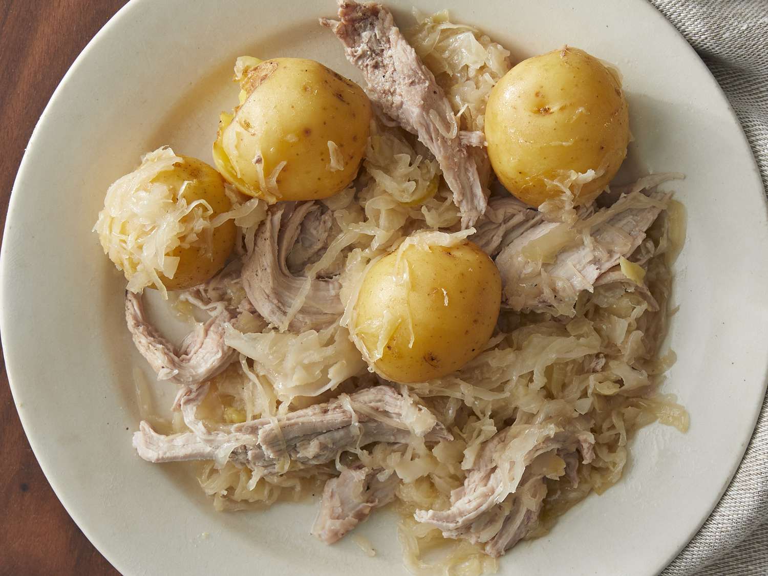 Slow Cooker Pork and Sauerkraut Recipe