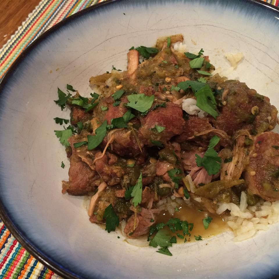 Pork Stew in Green Salsa (Guisado de Puerco con Tomatillos) Recipe