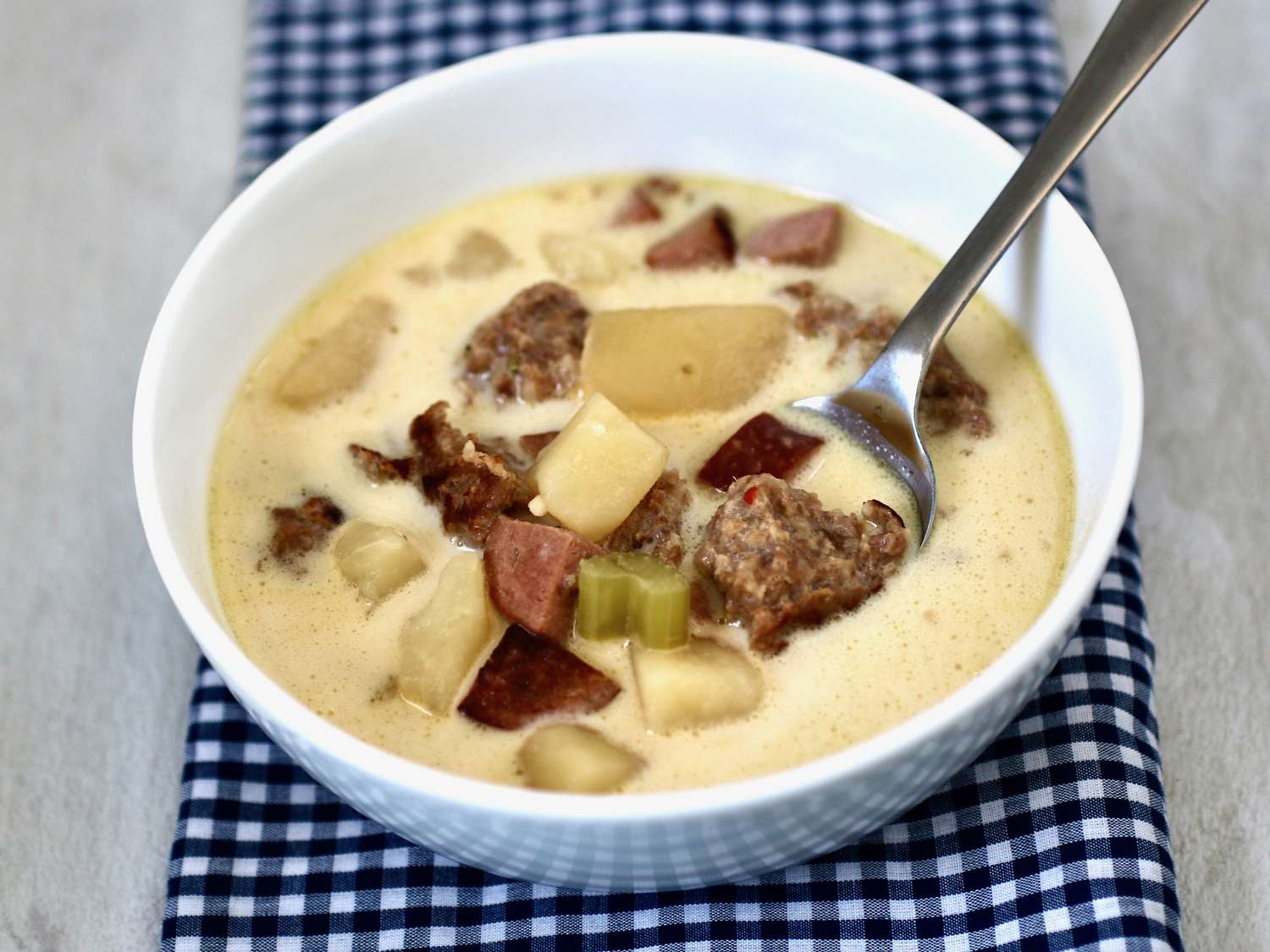 Potato and Sausage Soup Recipe