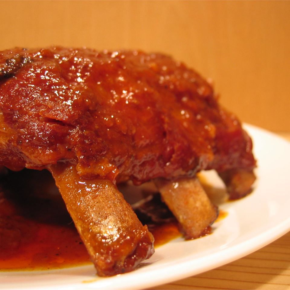 Maple Glazed Ribs Recipe