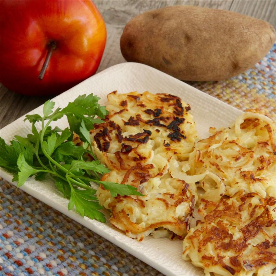 Apple-Potato Latkes Recipe