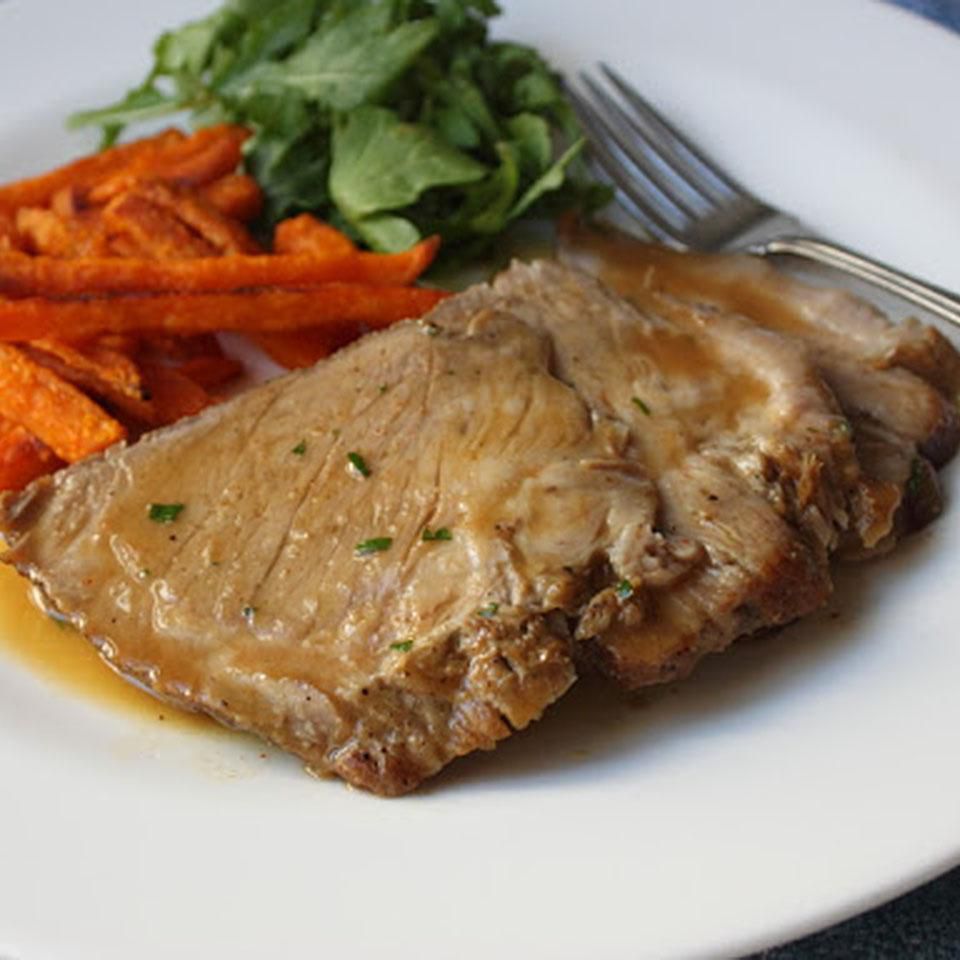 Slow Cooker Apple Cider Braised Pork Recipe