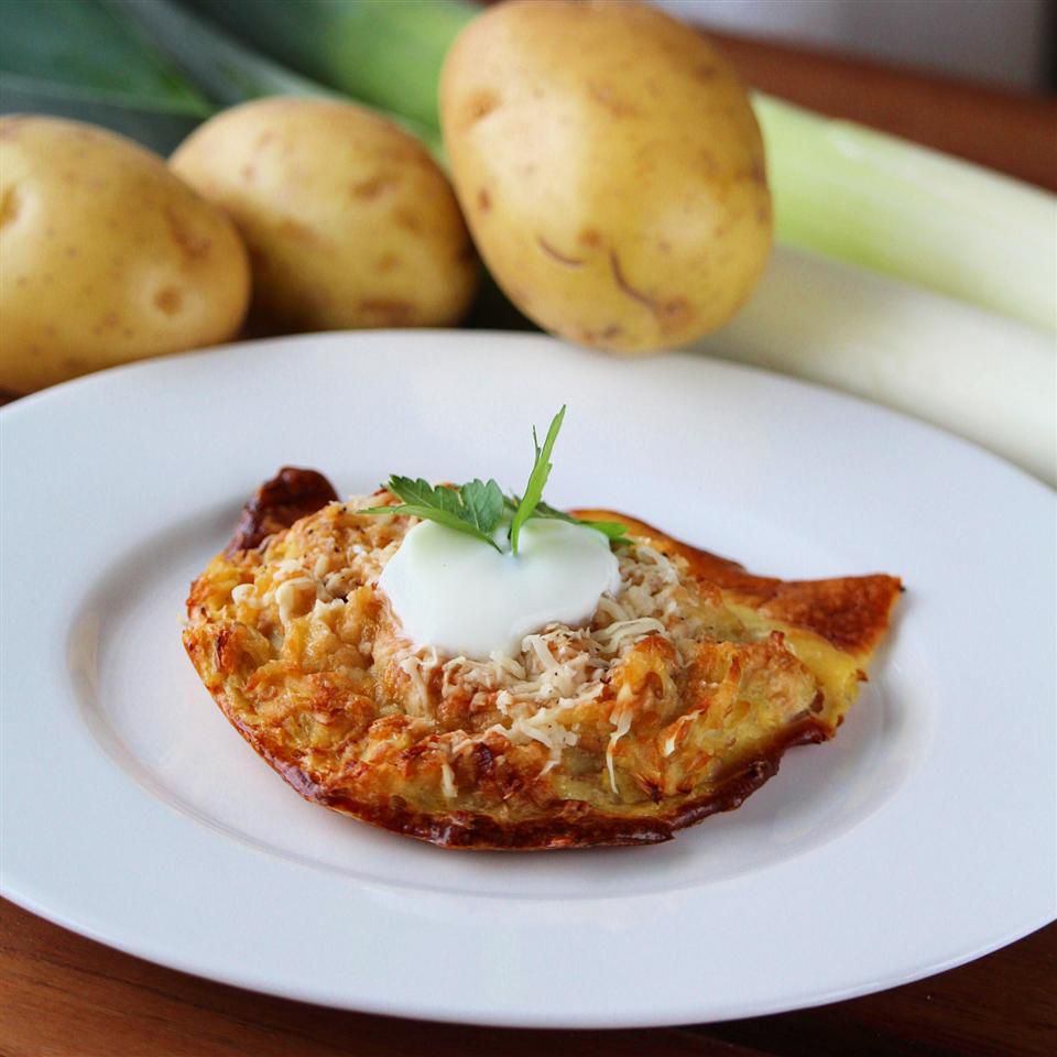 Potato Leek Latkes Recipe