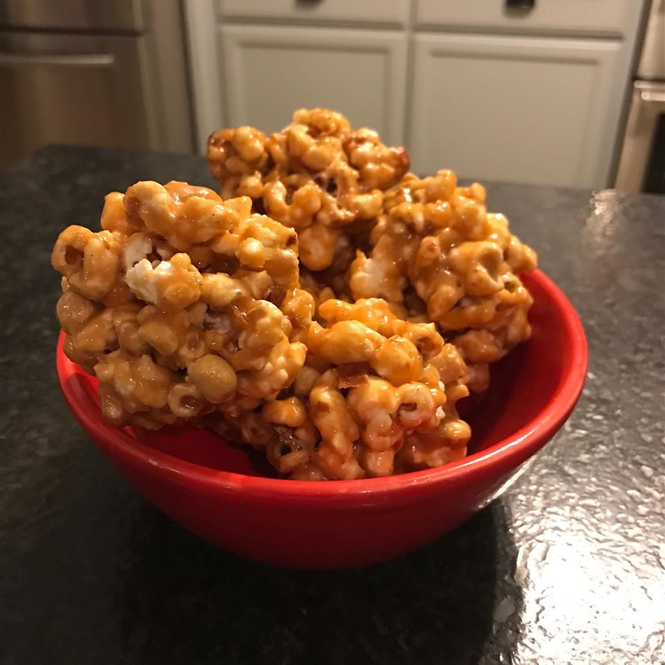 Grandma's Caramel Popcorn Balls Recipe