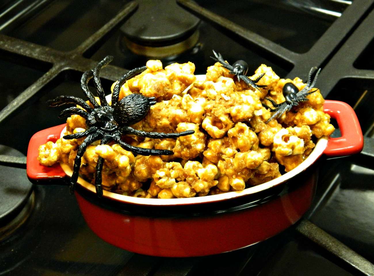 Crunchy Baked Caramel Corn Recipe