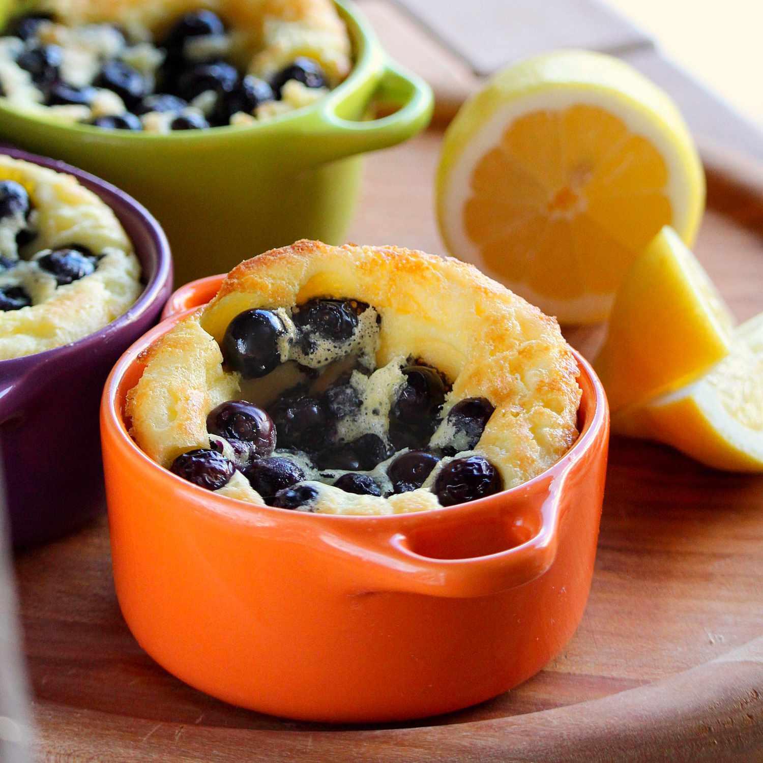 Blueberry Popovers Recipe