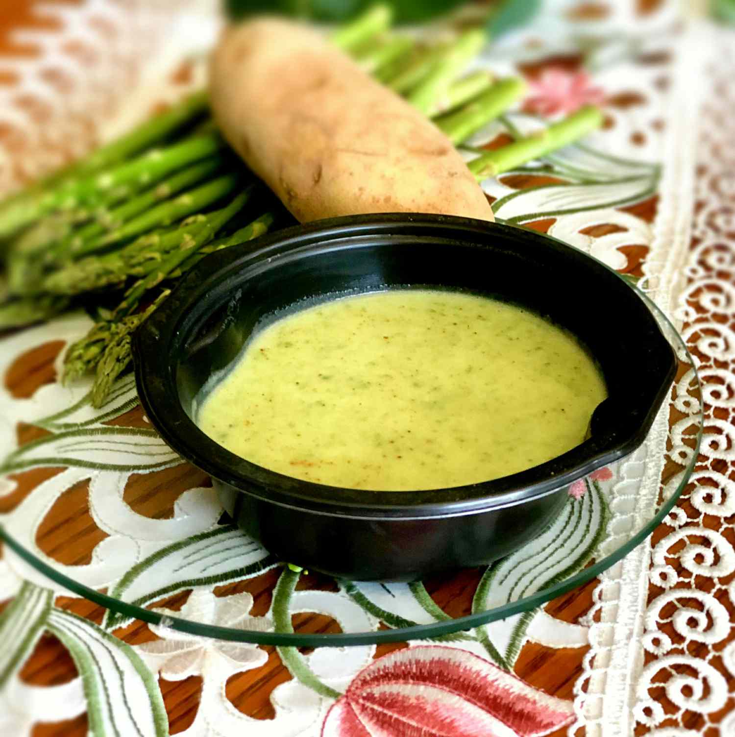 Creamy Asparagus Potato Soup Recipe