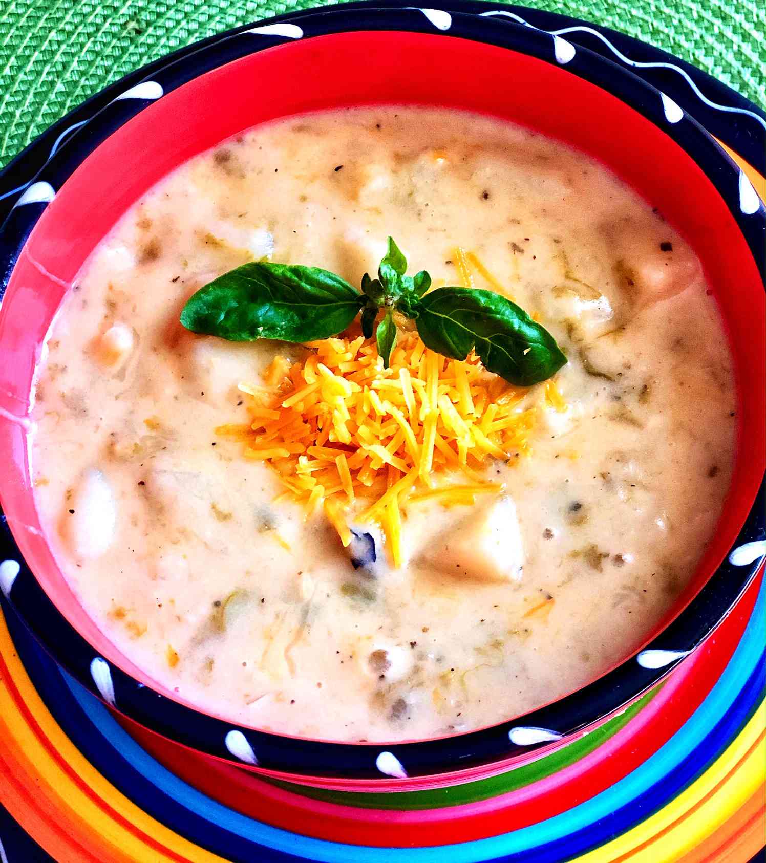 Potato and Green Chile Soup Recipe