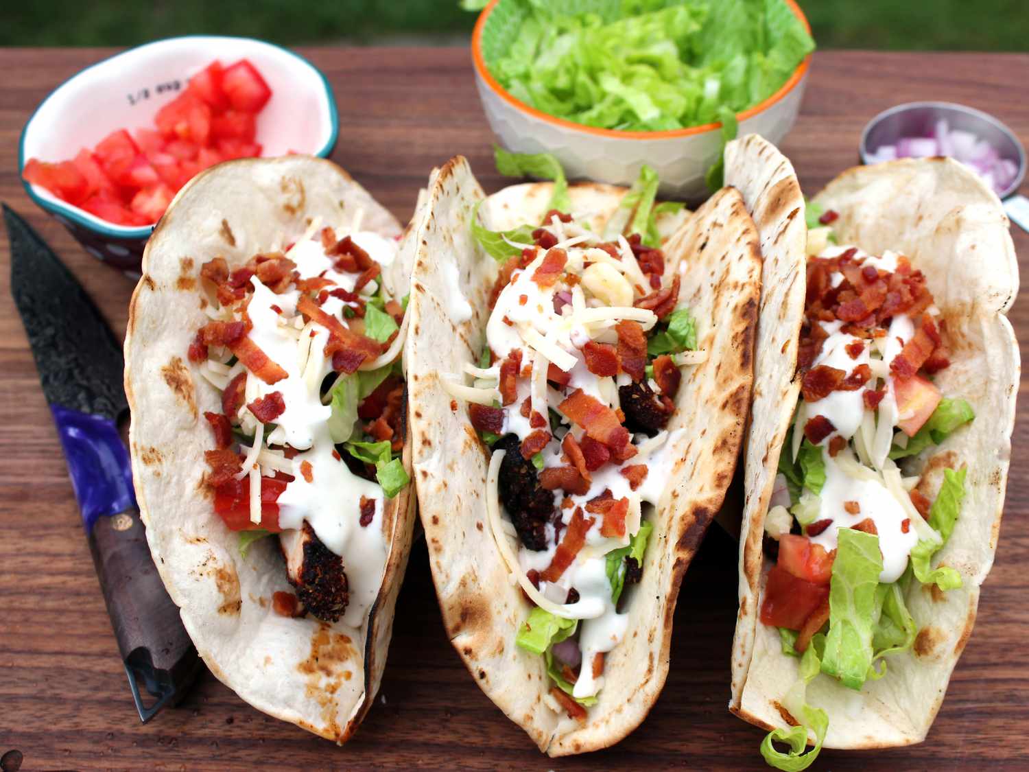 Chicken Bacon Ranch Tacos Recipe