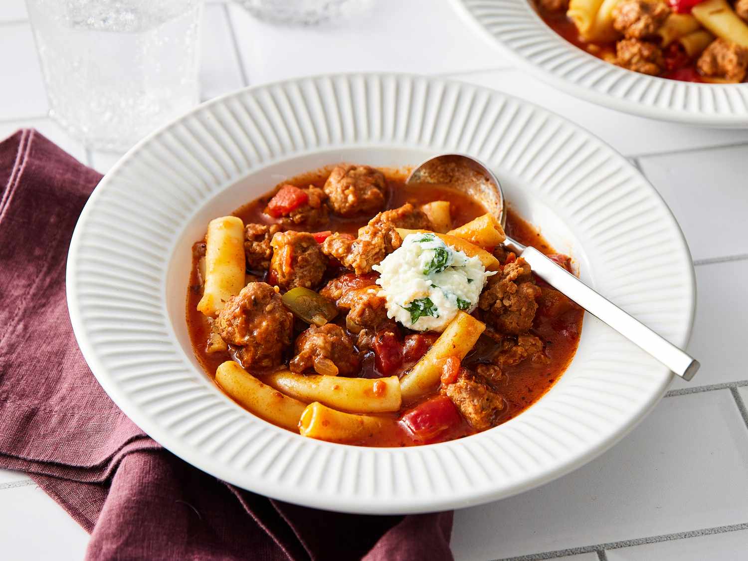 Slow Cooker Italian Sausage Soup