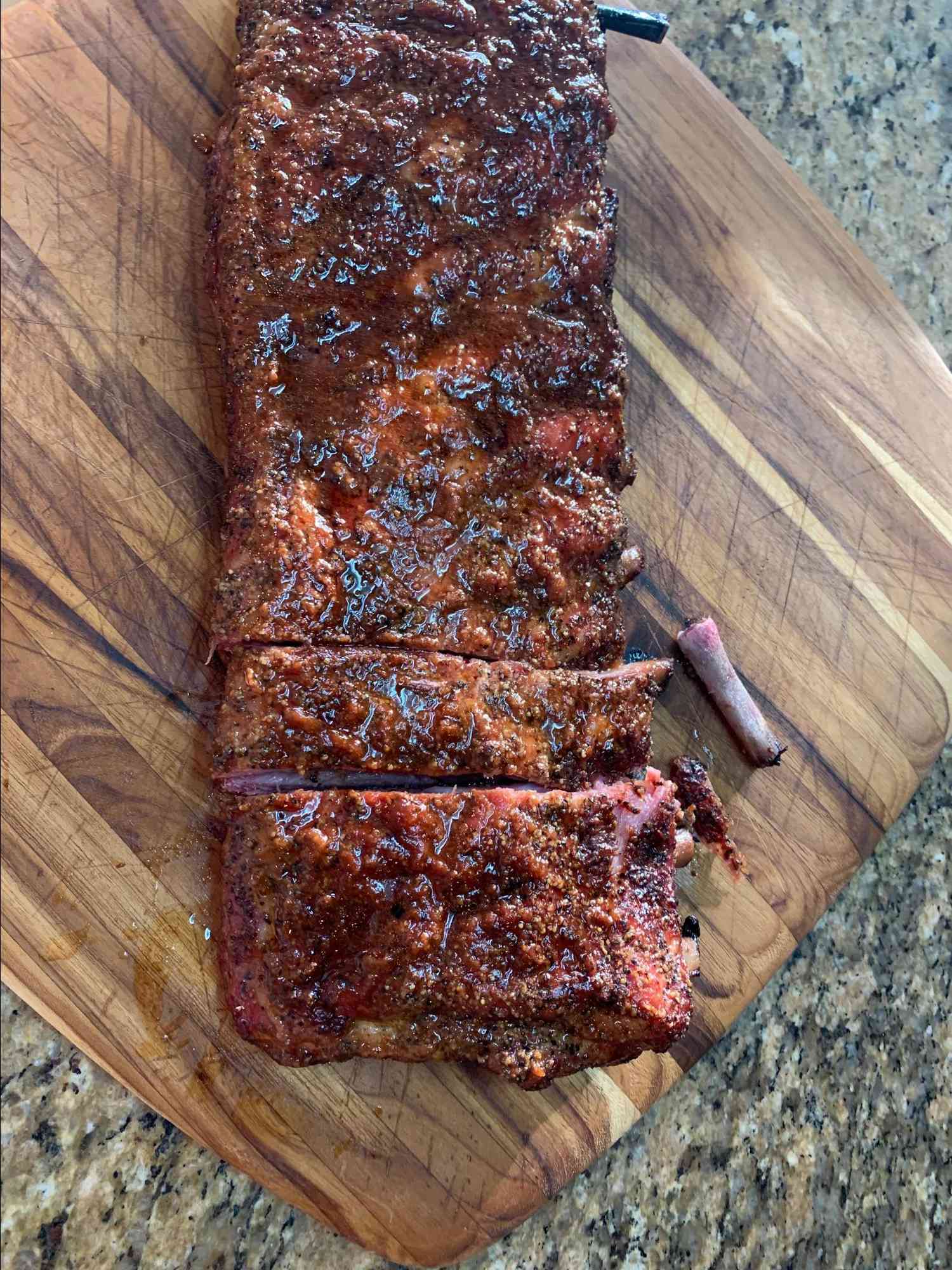 Not Your Everyday Smoked Pork Spare Ribs Recipe