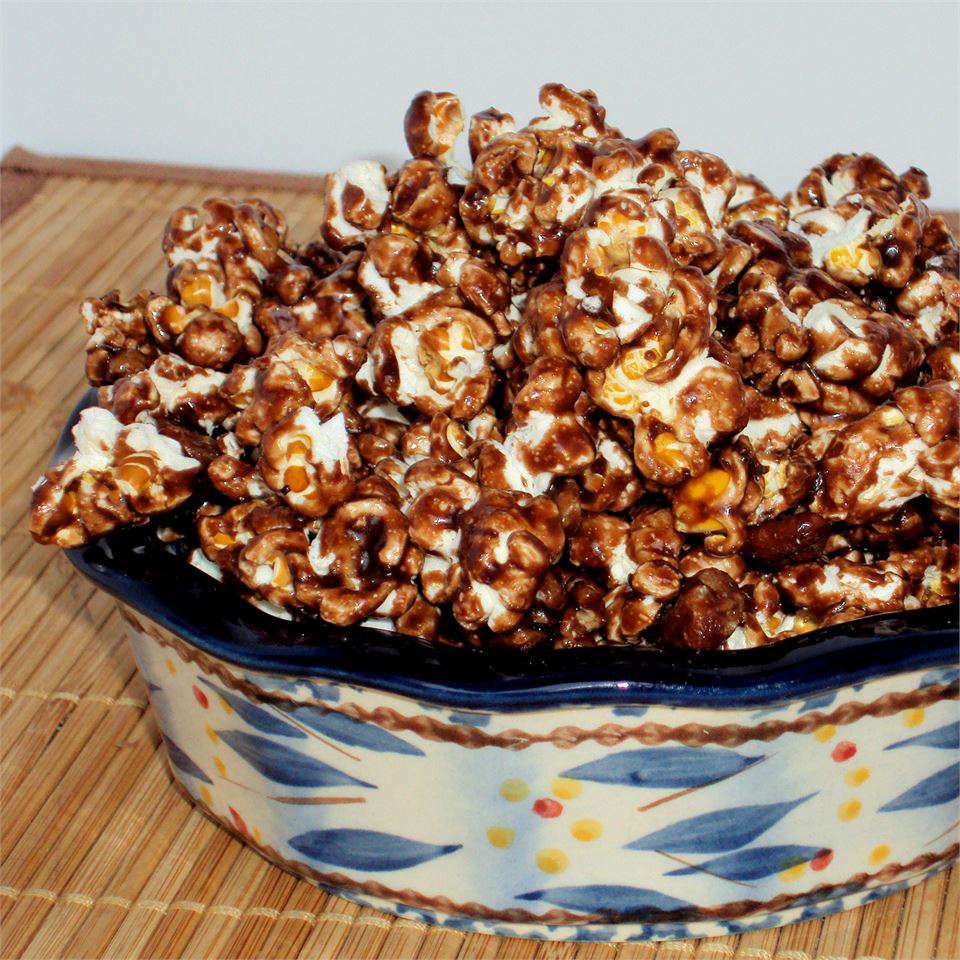 Chocolate Almond Popcorn Recipe