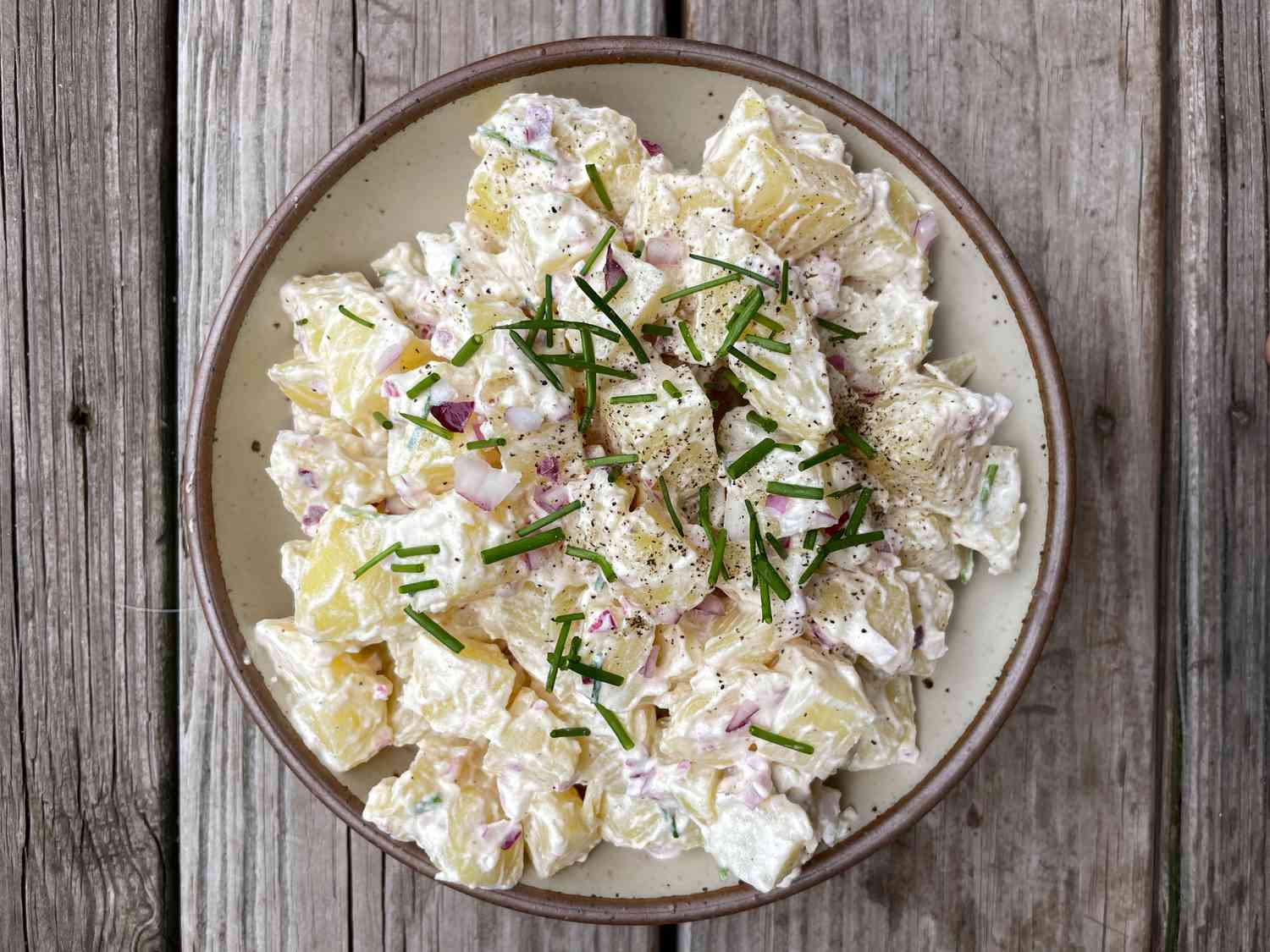 Sour Cream and Onion Potato Salad Recipe