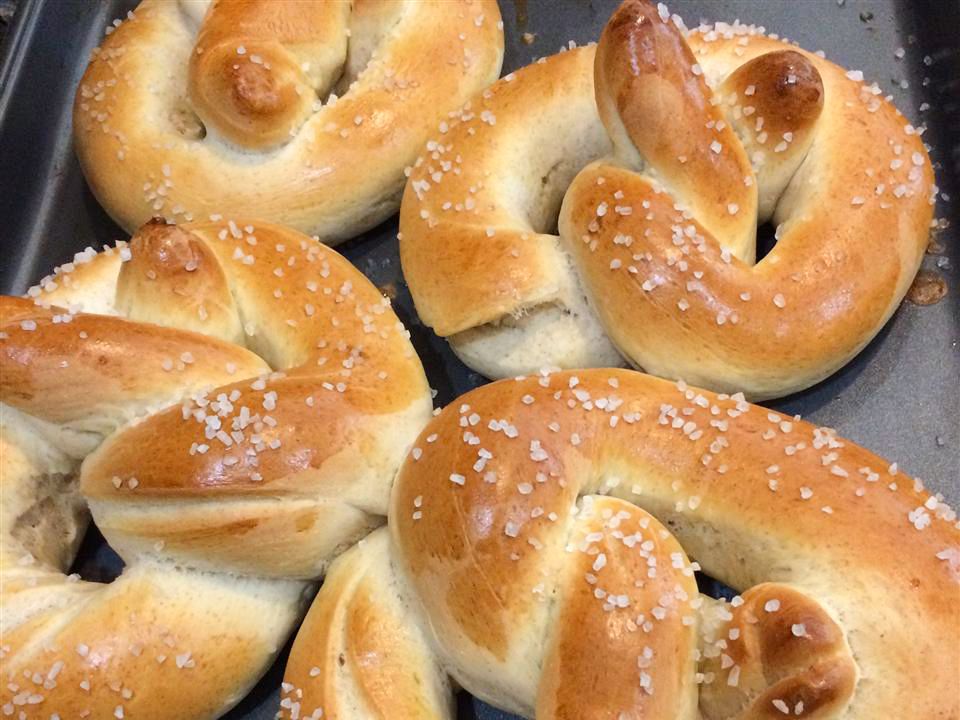 Soft Homemade Pretzels Recipe