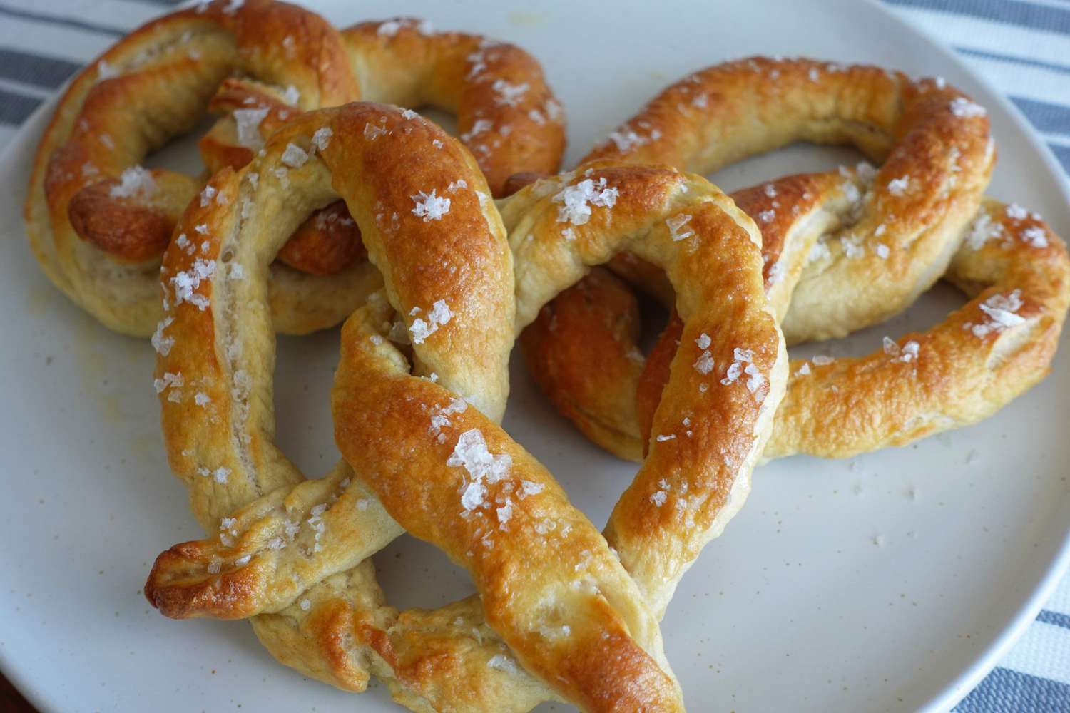 Two-Ingredient Dough Soft Pretzels Recipe