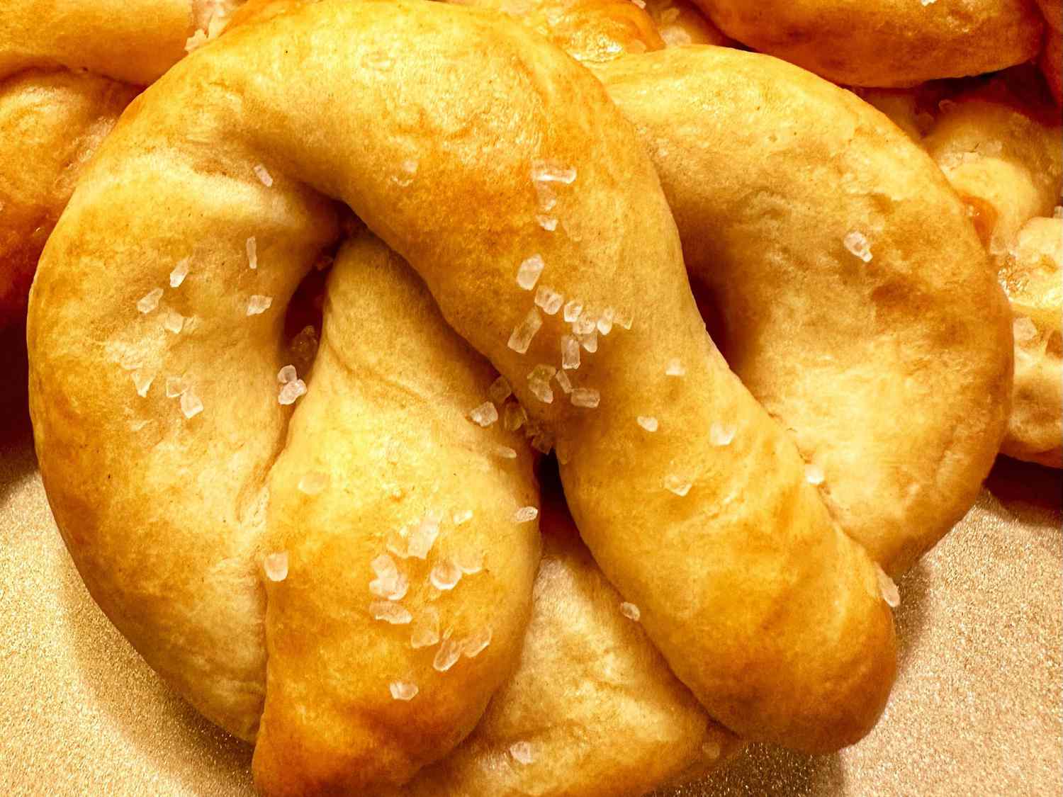 Crescent Roll Pretzels Recipe