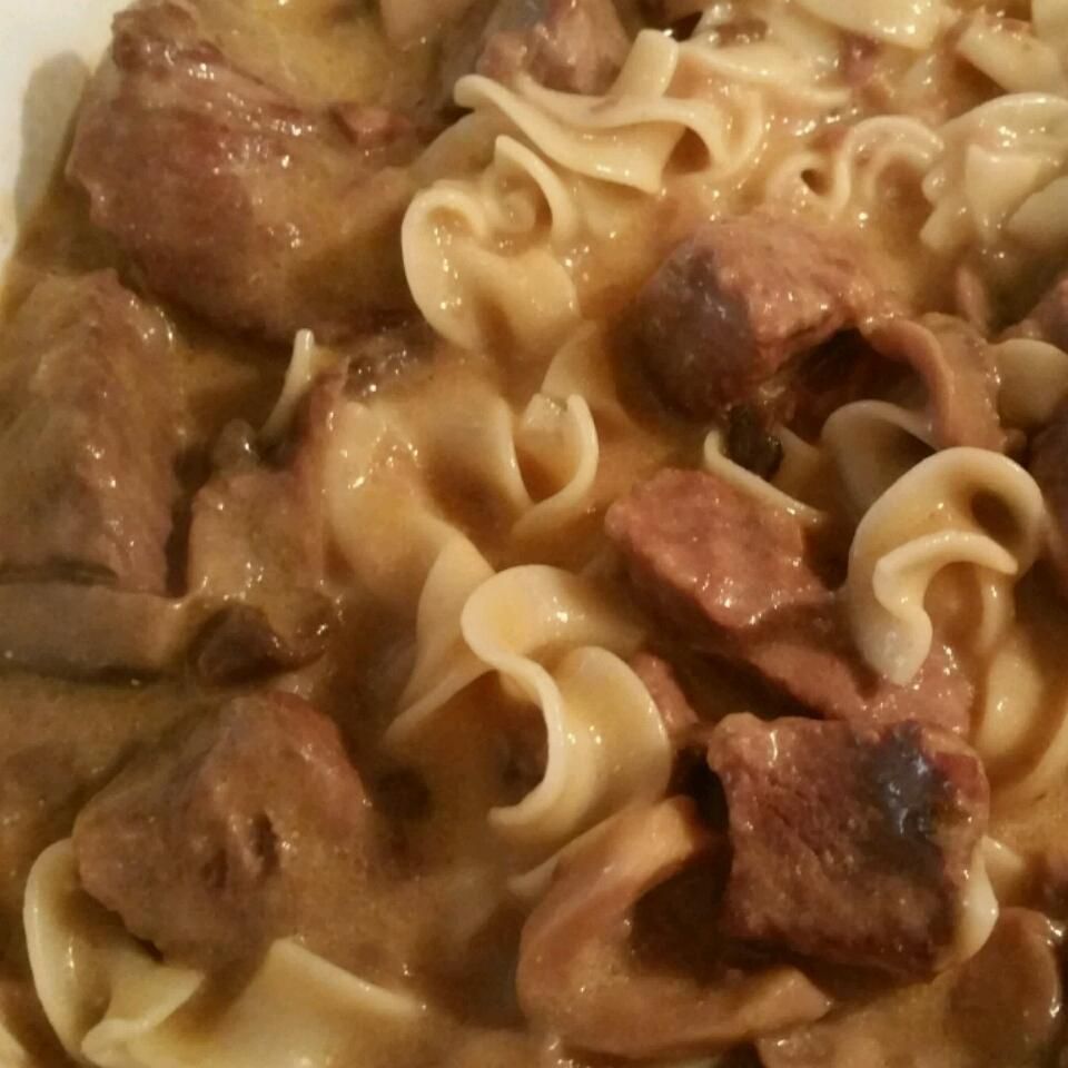 Slow Cooker Beef Stroganoff II Recipe