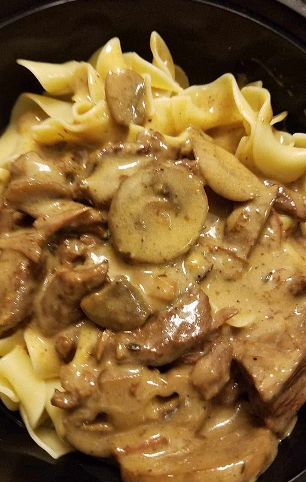 Instant Pot Beef Stroganoff Recipe